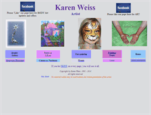 Tablet Screenshot of karenweiss.net